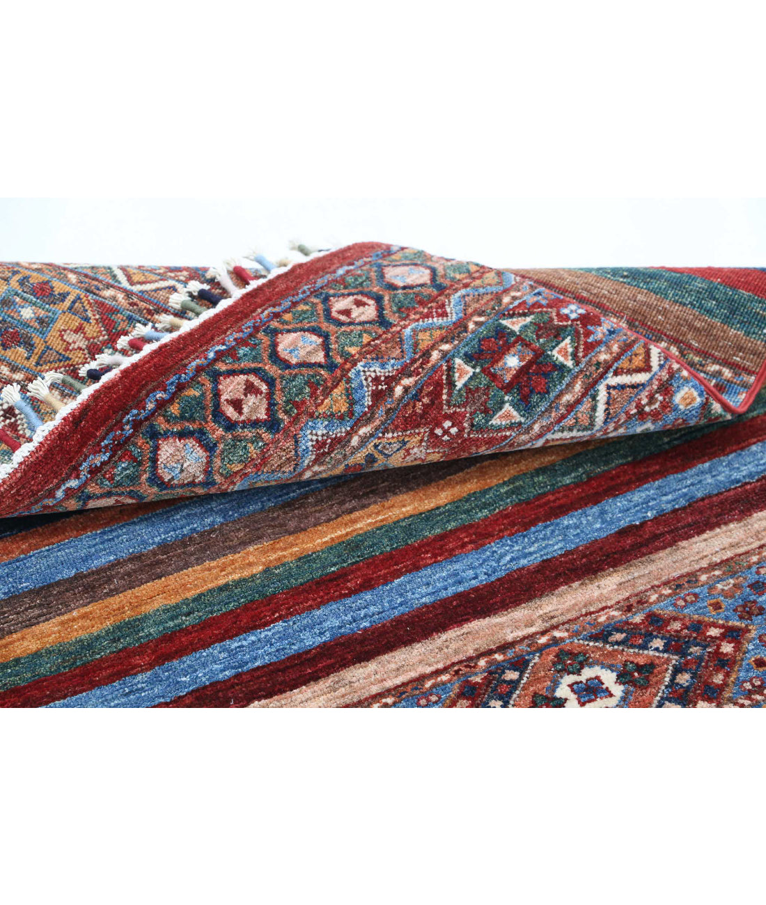 Hand Knotted Khurjeen Wool Rug - 2'8'' x 4'0'' 2'8'' x 4'0'' (80 X 120) / Multi / Multi