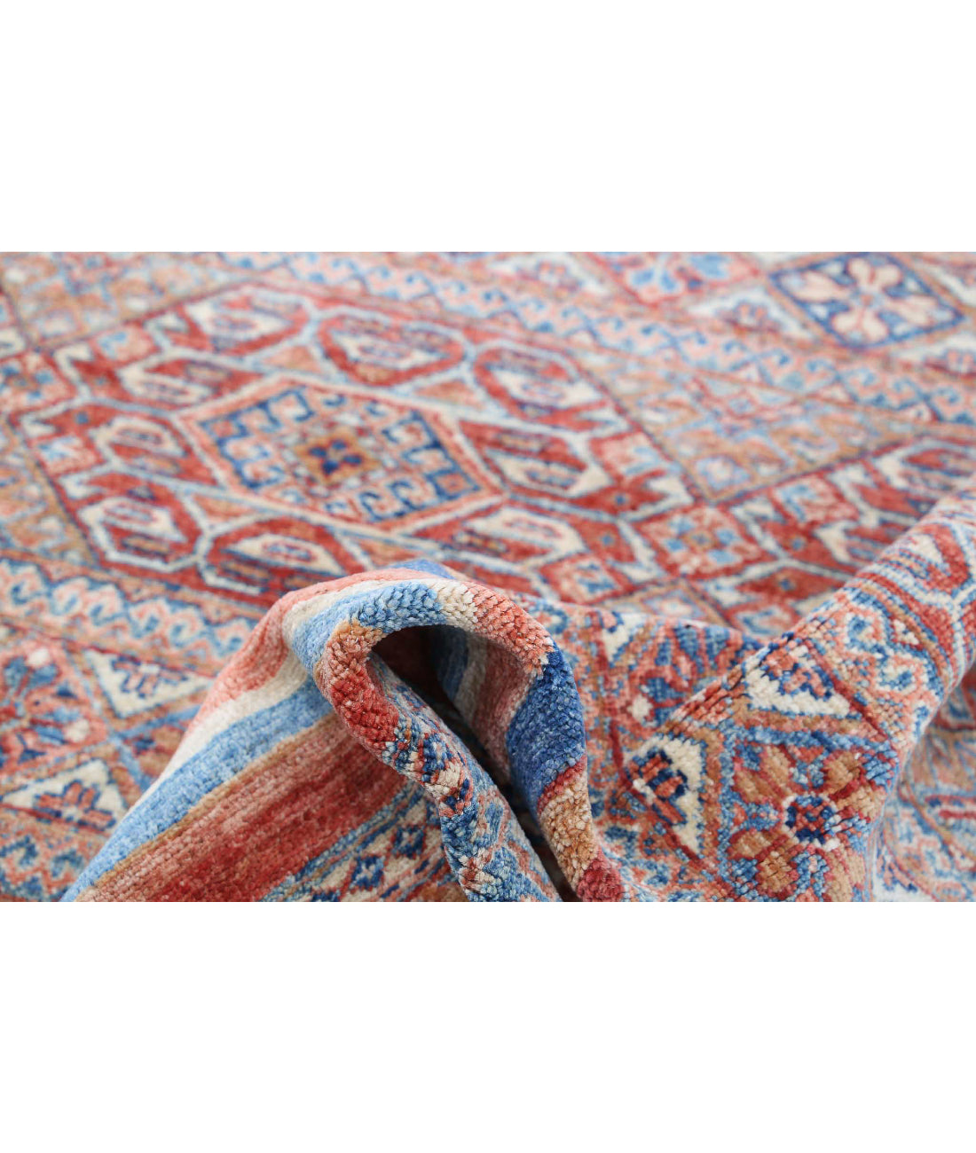 Hand Knotted Khurjeen Wool Rug - 2'11'' x 4'4'' 2'11'' x 4'4'' (88 X 130) / Multi / Multi