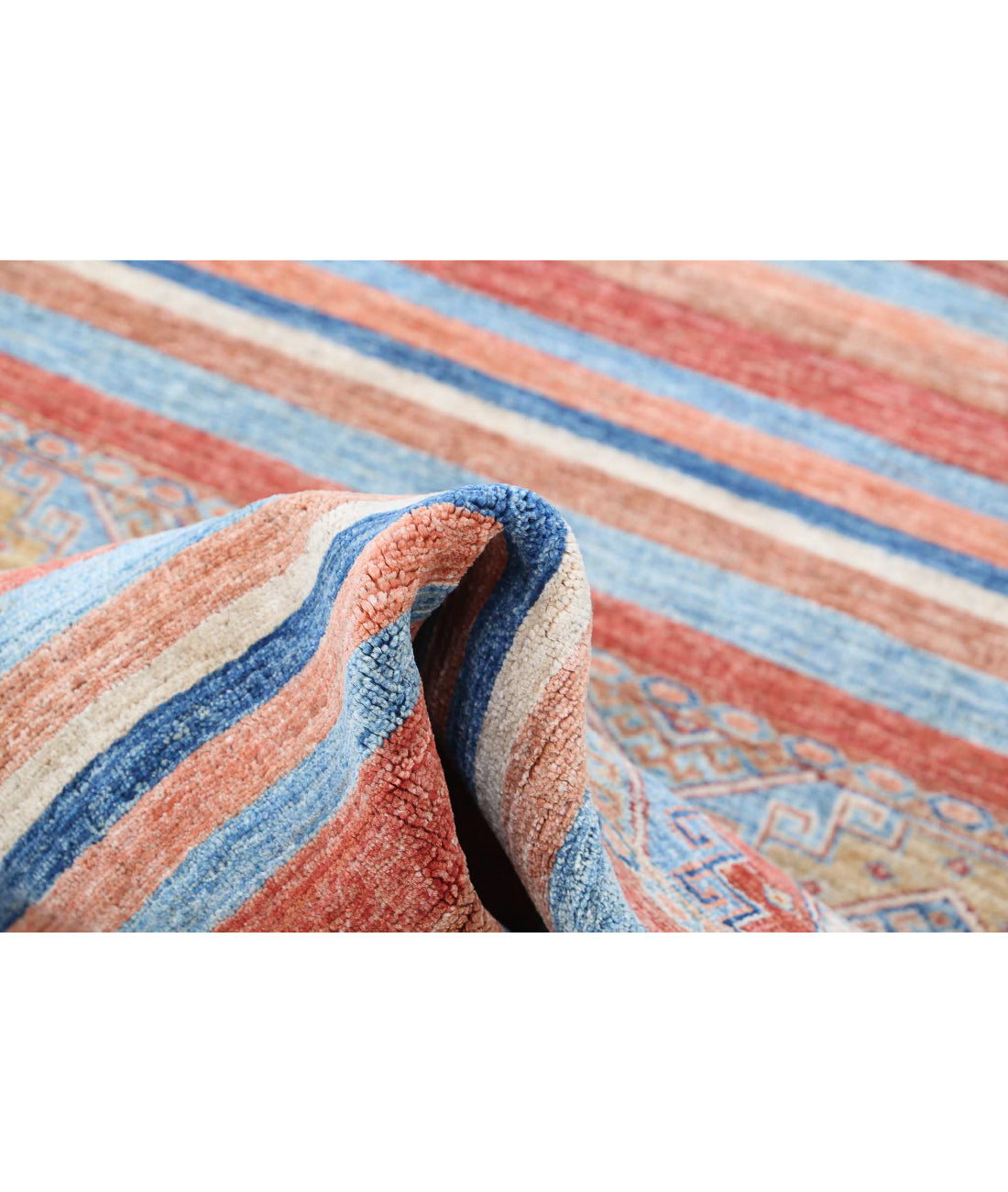 Hand Knotted Khurjeen Wool Rug - 3'0'' x 4'9'' 3'0'' x 4'9'' (90 X 143) / Multi / Multi