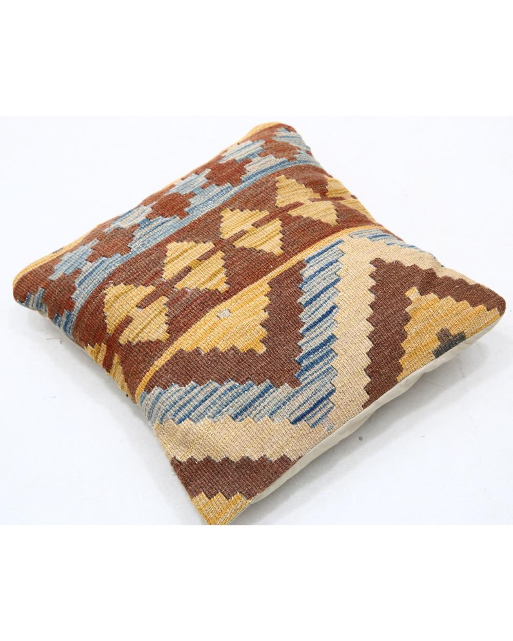 Hand Woven Tribal  Wool Pillow - 1'5'' x 1'5''