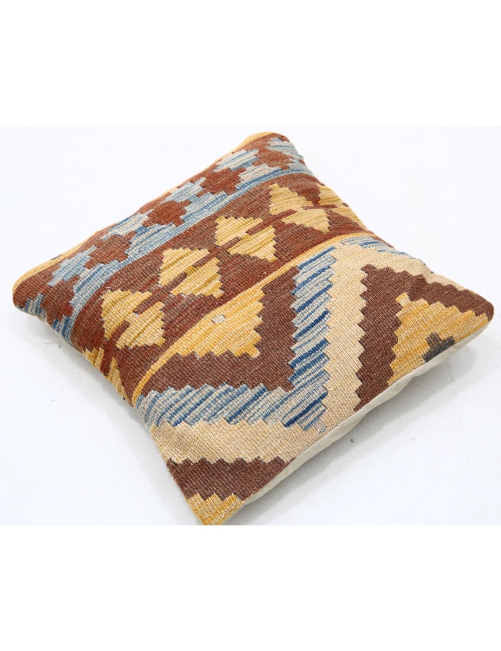 Hand Woven Tribal  Wool Pillow - 1'5'' x 1'5''