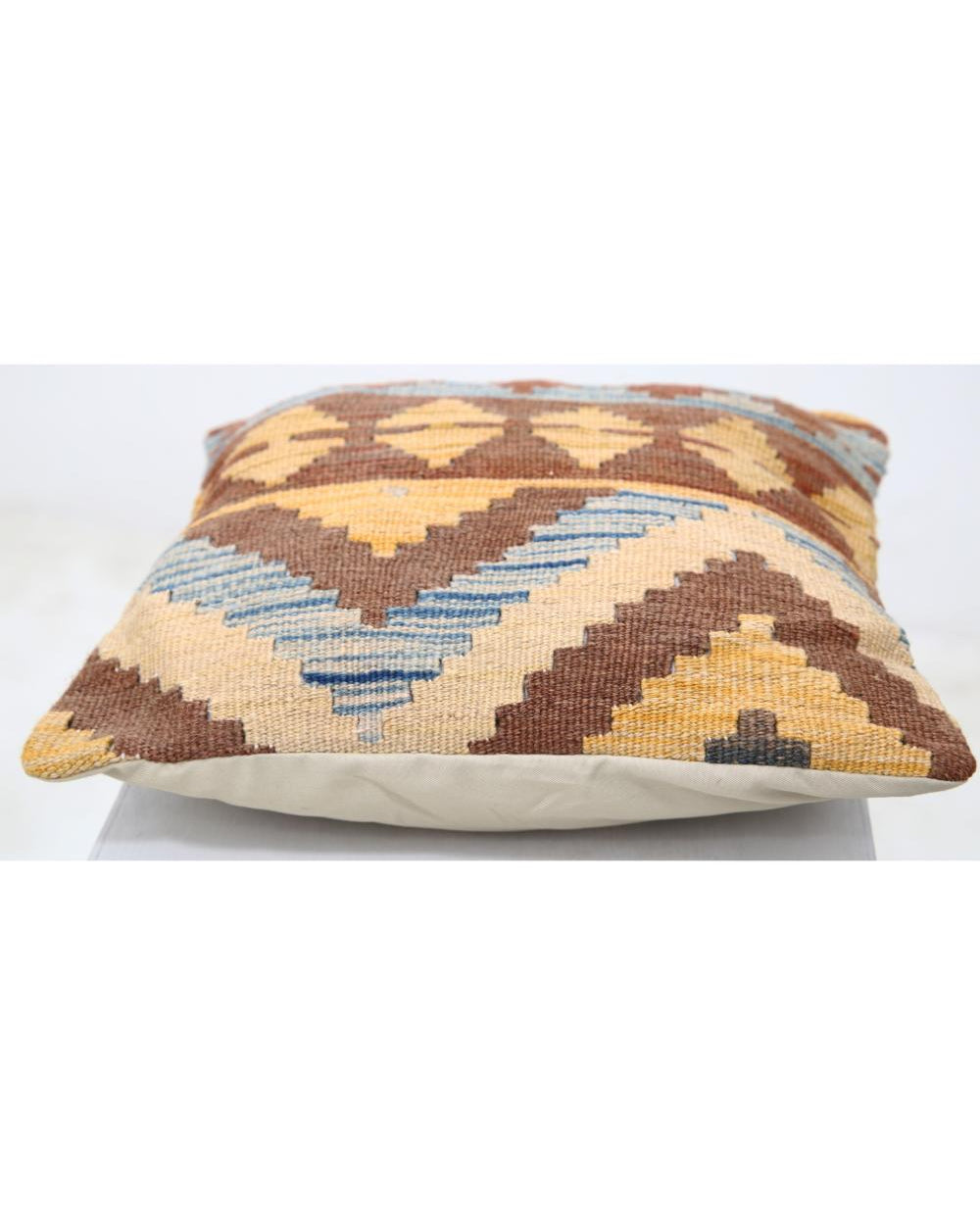 Hand Woven Tribal  Wool Pillow - 1'5'' x 1'5''