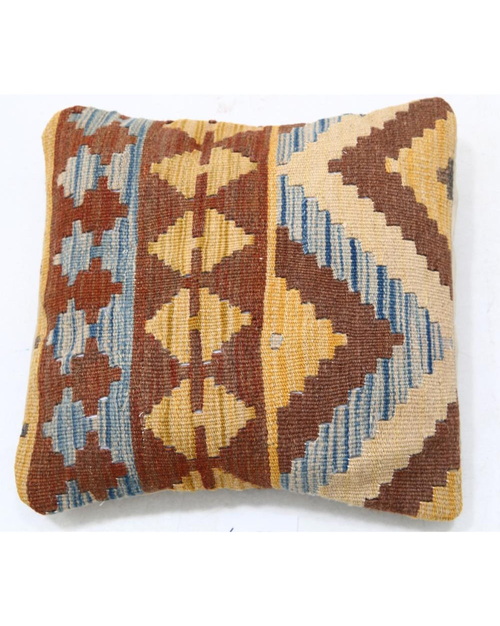 Hand Woven Tribal  Wool Pillow - 1'5'' x 1'5''