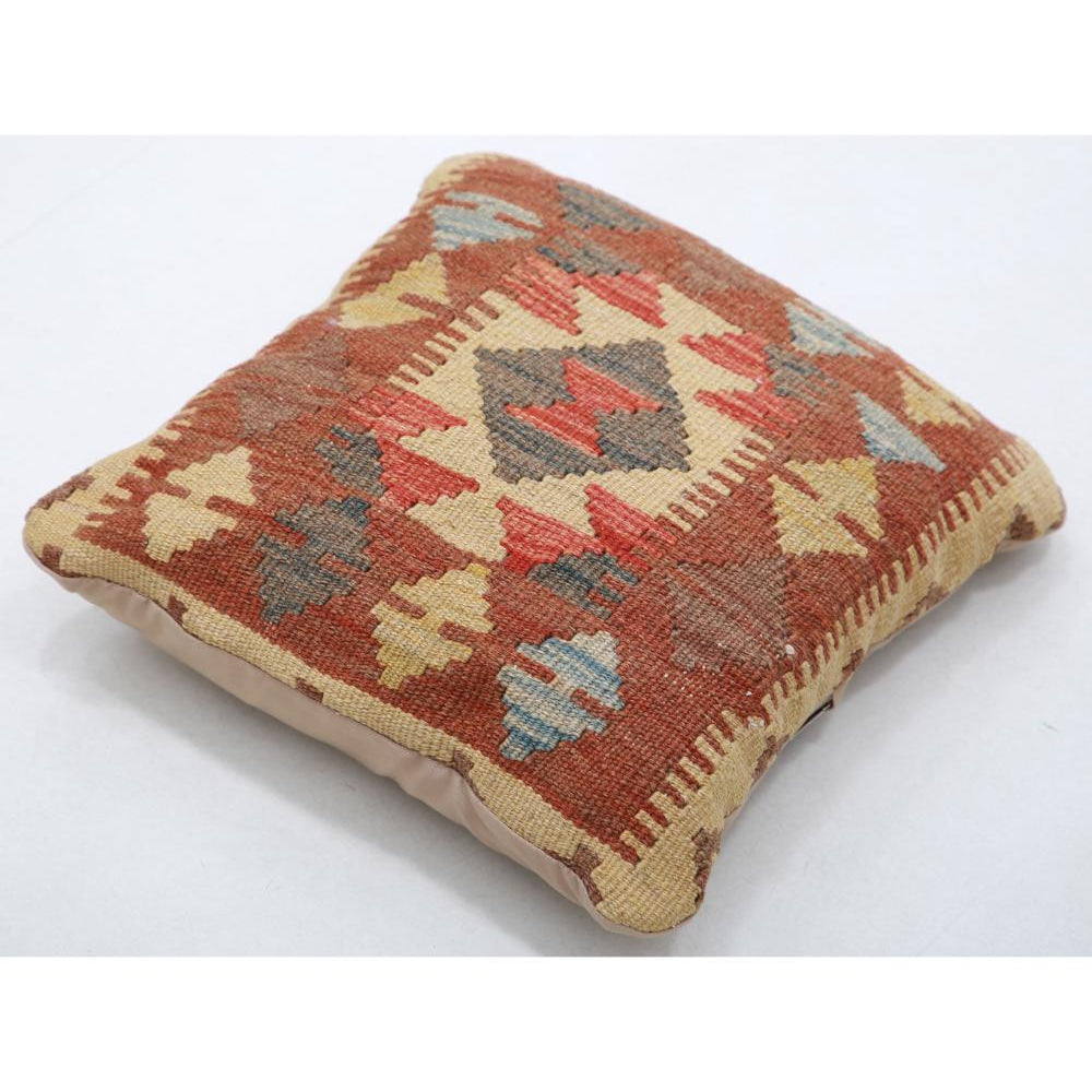 Hand Woven Tribal  Wool Pillow - 1'5'' x 1'5''