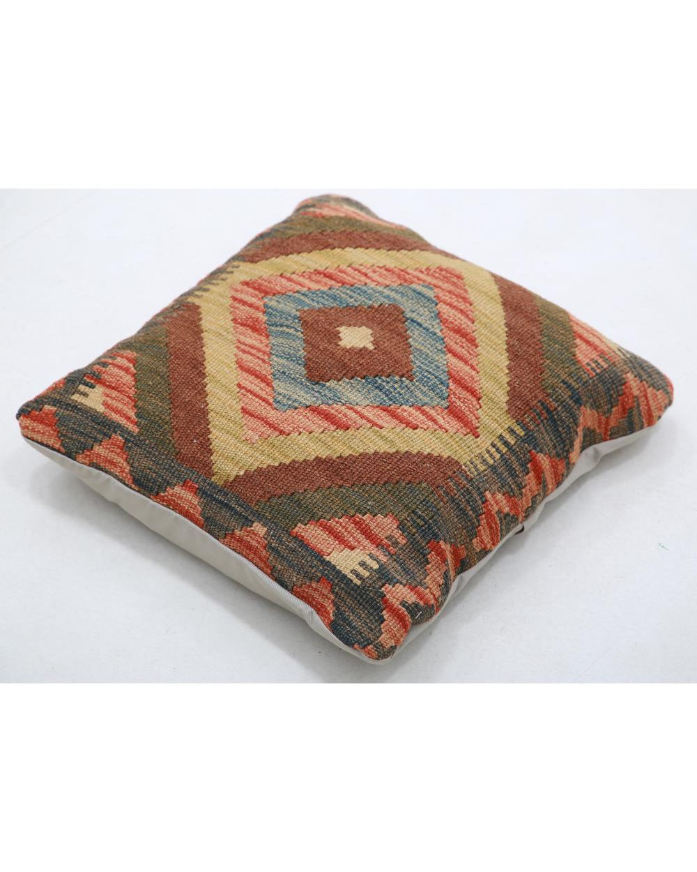 Hand Woven Tribal  Wool Pillow - 1'5'' x 1'5''