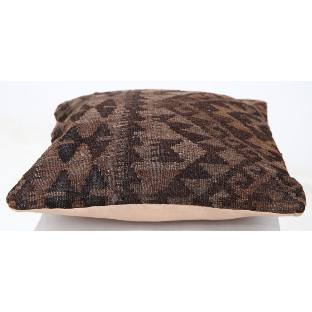 Hand Woven Tribal  Wool Pillow - 1'5'' x 1'5''