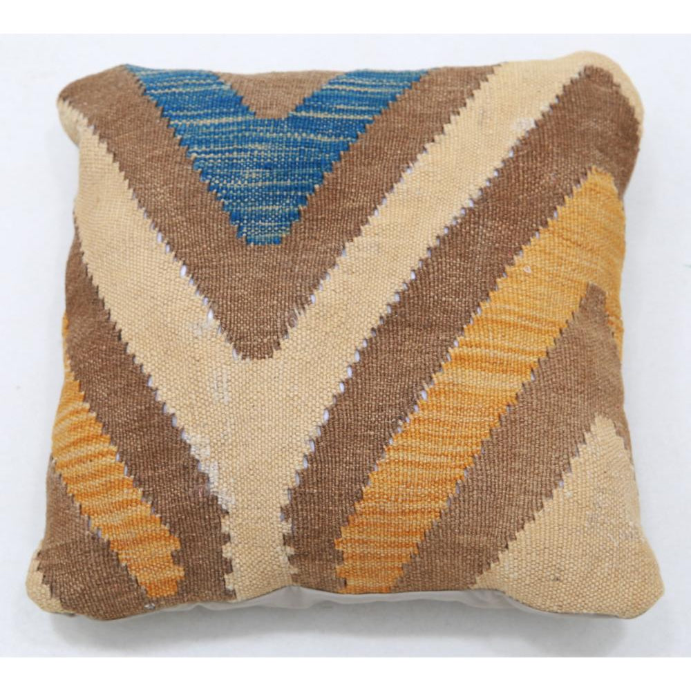 Hand Woven Tribal  Wool Pillow - 1'5'' x 1'5''