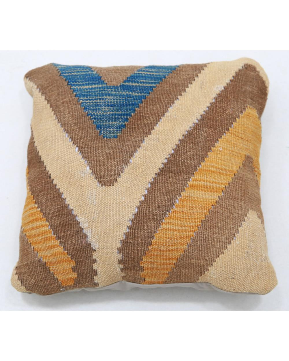 Hand Woven Tribal  Wool Pillow - 1'5'' x 1'5''