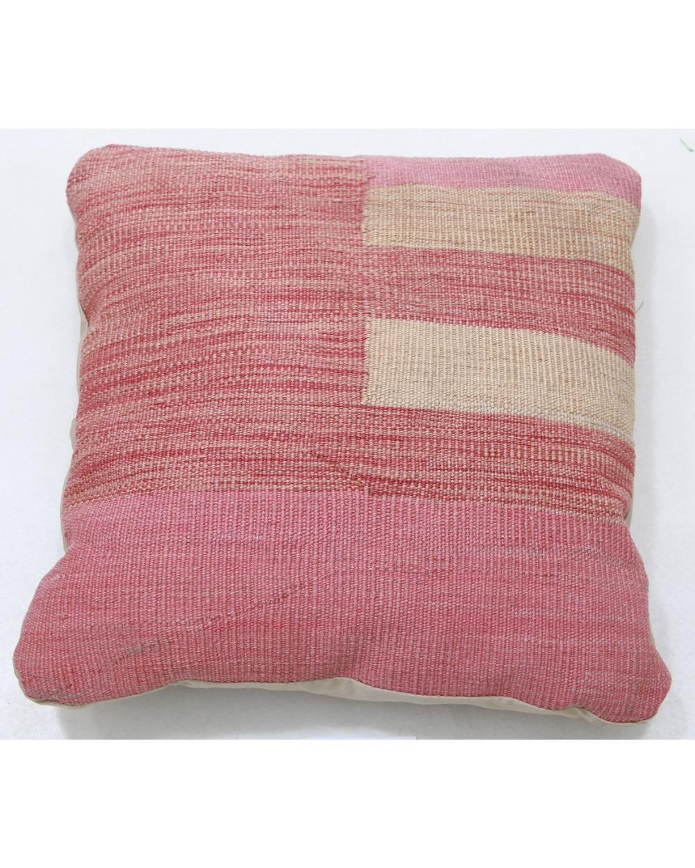 Hand Woven Tribal  Wool Pillow - 1'5'' x 1'5''