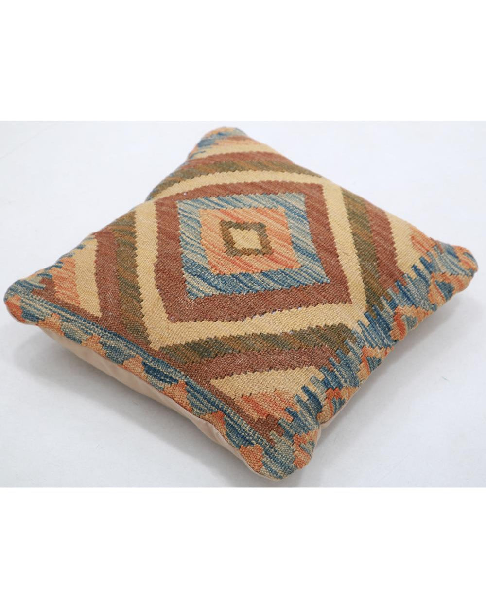 Hand Woven Tribal  Wool Pillow - 1'5'' x 1'5''