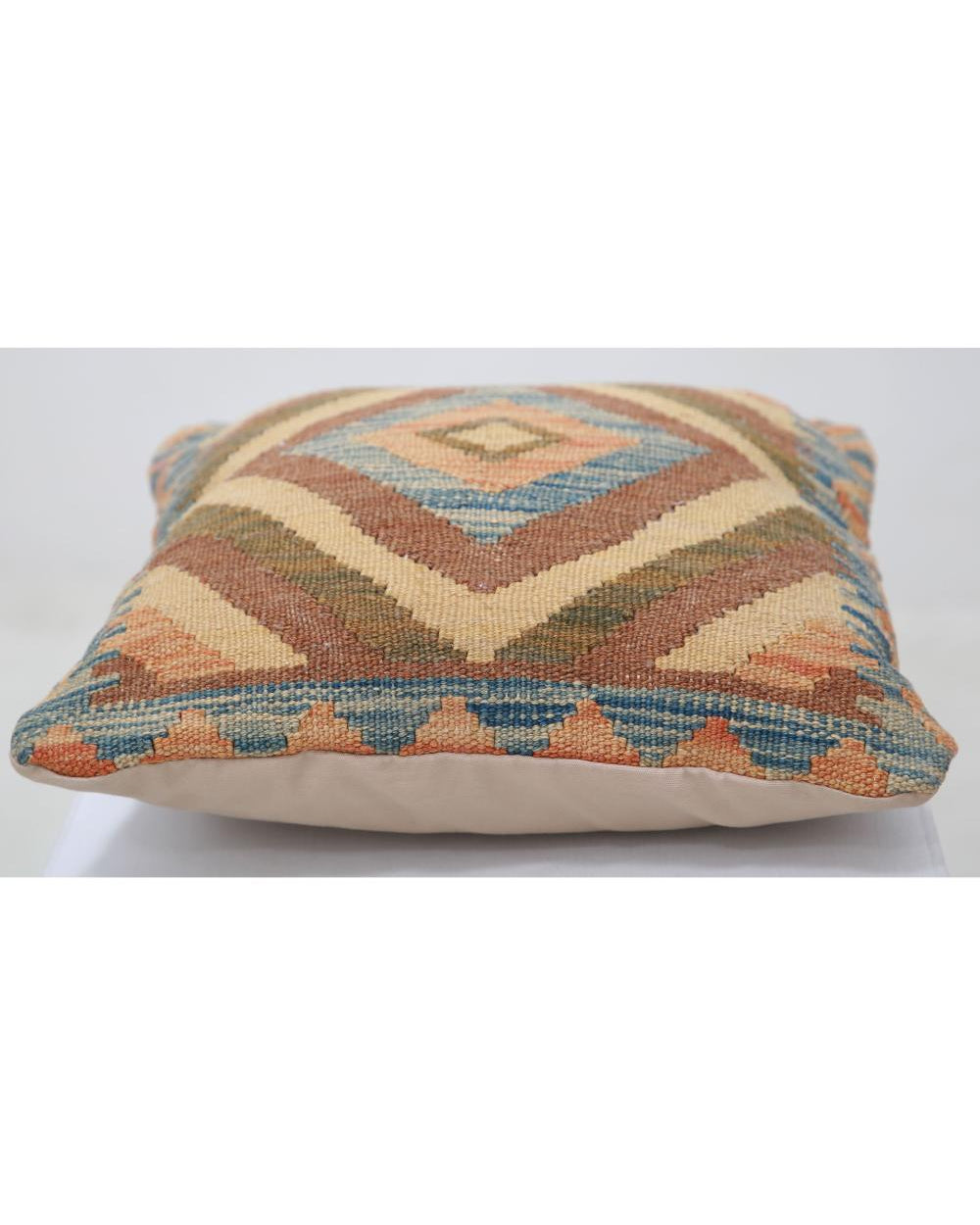 Hand Woven Tribal  Wool Pillow - 1'5'' x 1'5''