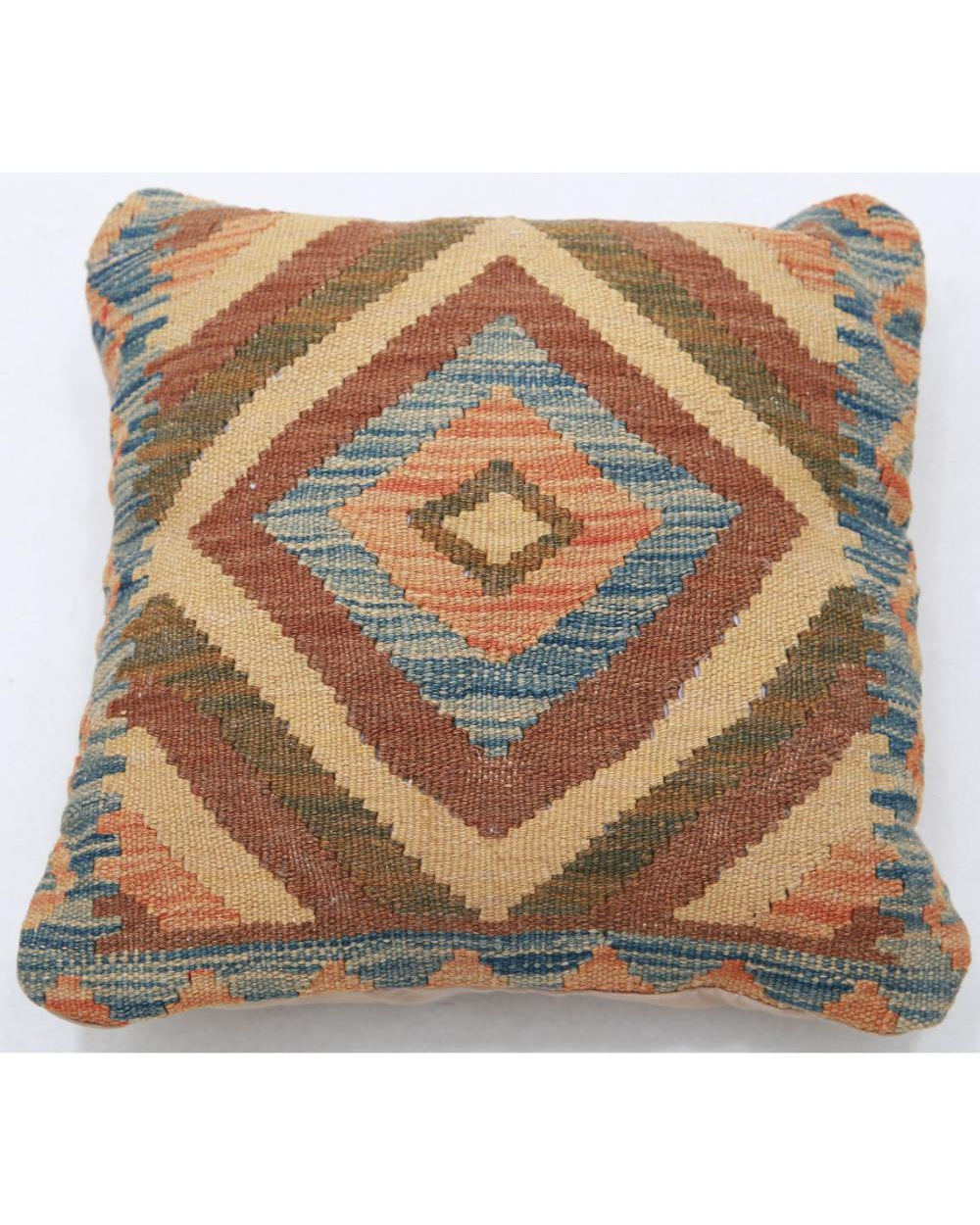 Hand Woven Tribal  Wool Pillow - 1'5'' x 1'5''