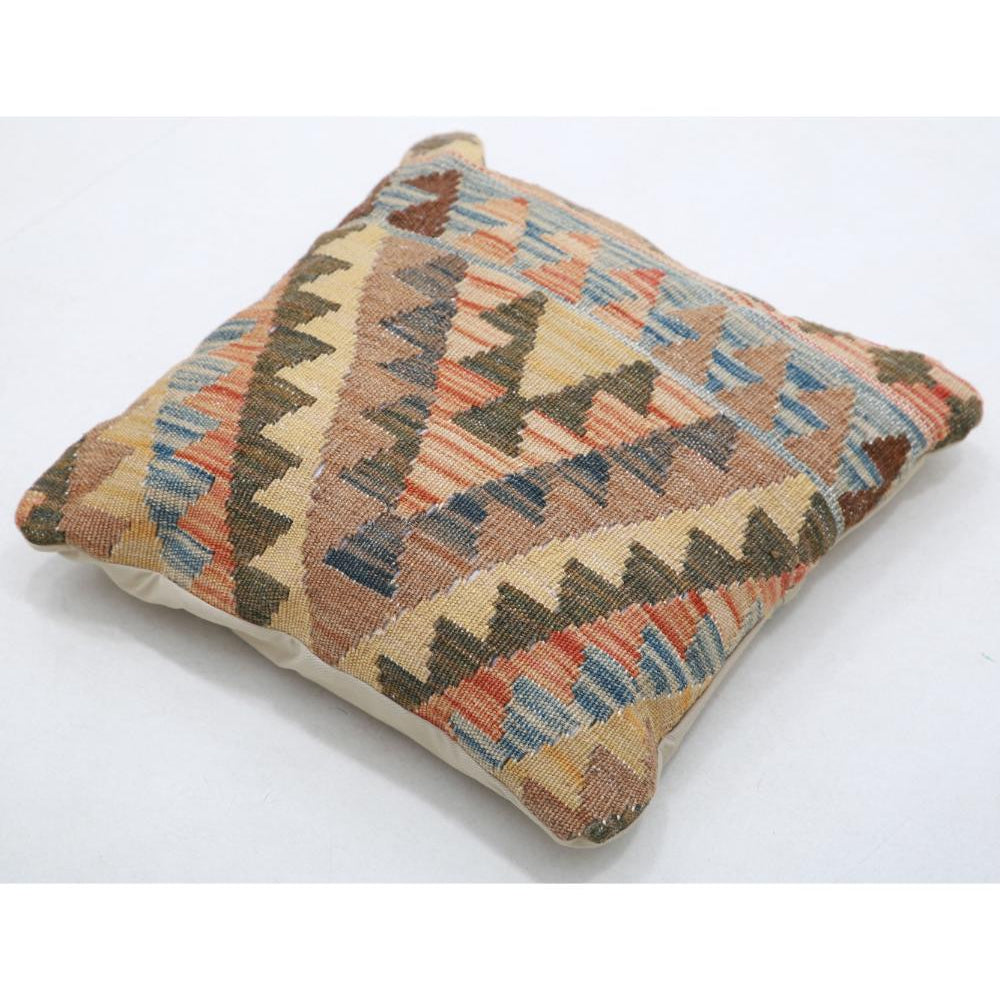 Hand Woven Tribal  Wool Pillow - 1'5'' x 1'5''