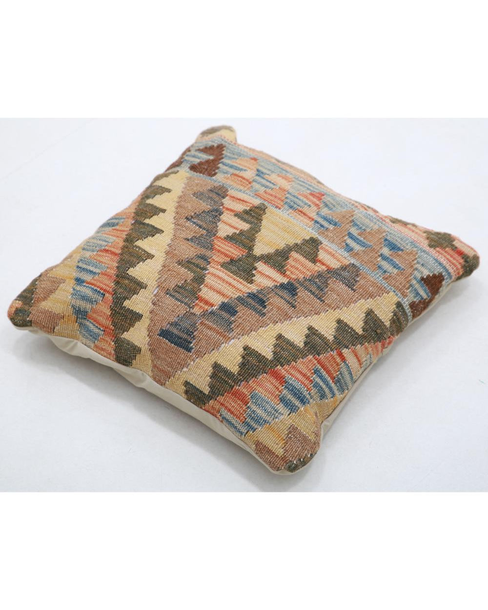 Hand Woven Tribal  Wool Pillow - 1'5'' x 1'5''