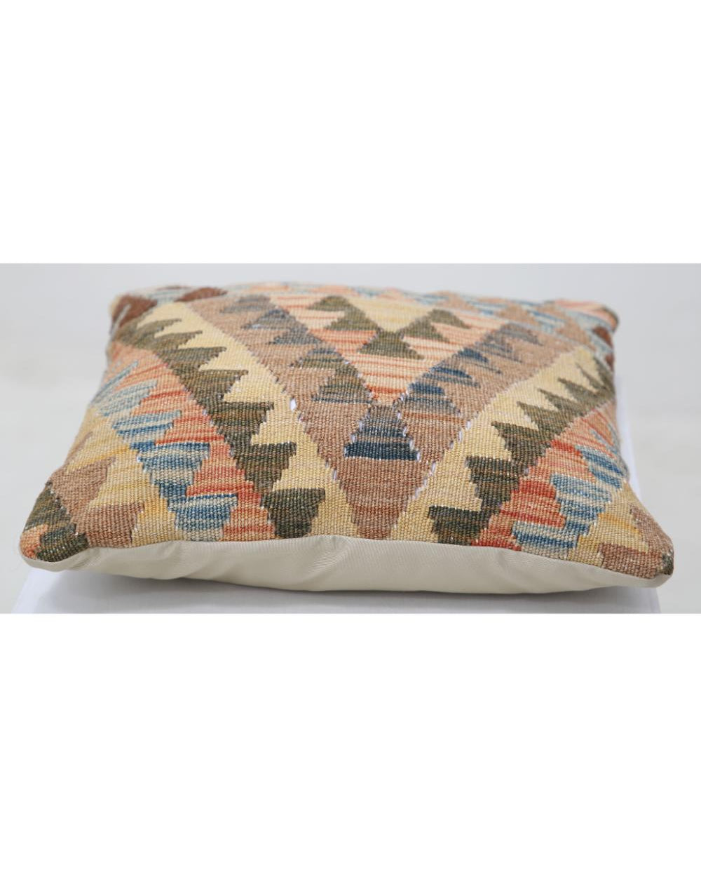 Hand Woven Tribal  Wool Pillow - 1'5'' x 1'5''