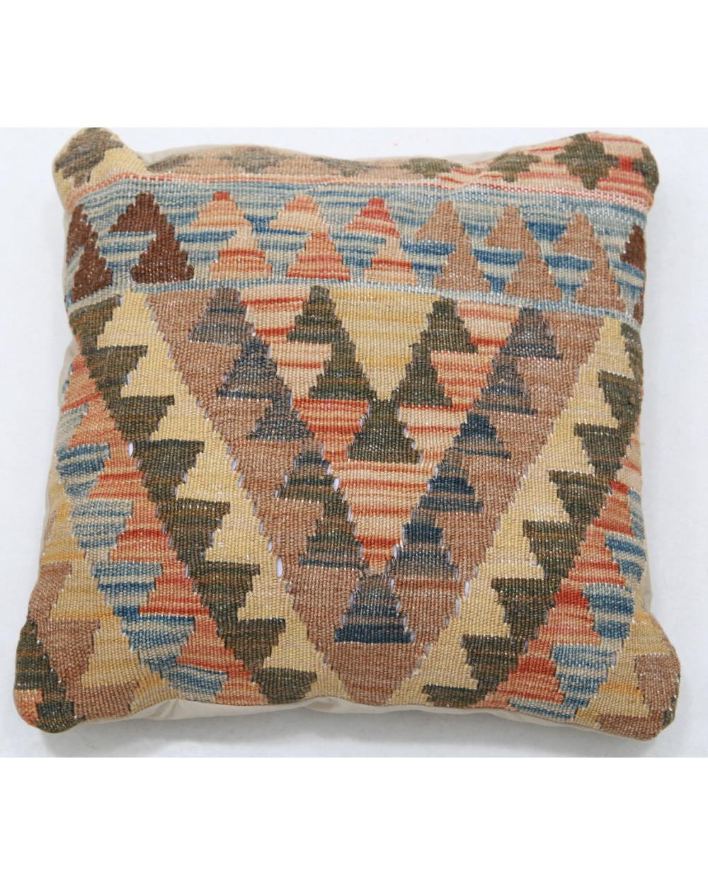 Hand Woven Tribal  Wool Pillow - 1'5'' x 1'5''