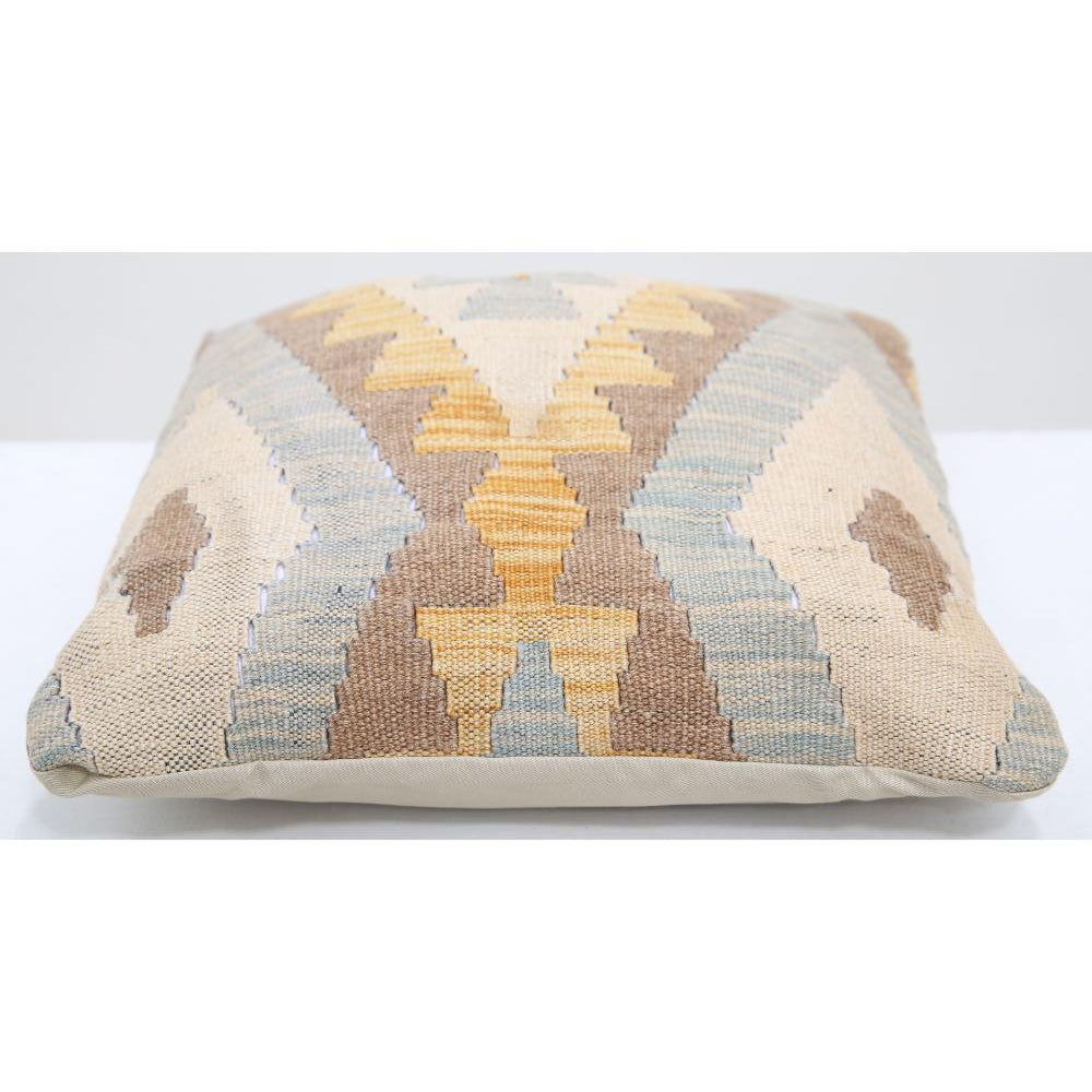 Hand Woven Tribal  Wool Pillow - 1'5'' x 1'5''