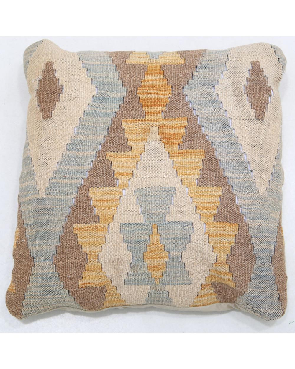 Hand Woven Tribal  Wool Pillow - 1'5'' x 1'5''