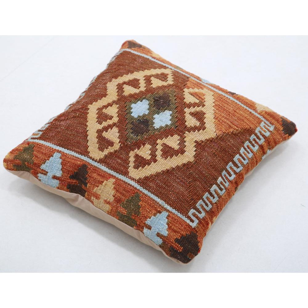 Hand Woven Tribal  Wool Pillow - 1'5'' x 1'5''