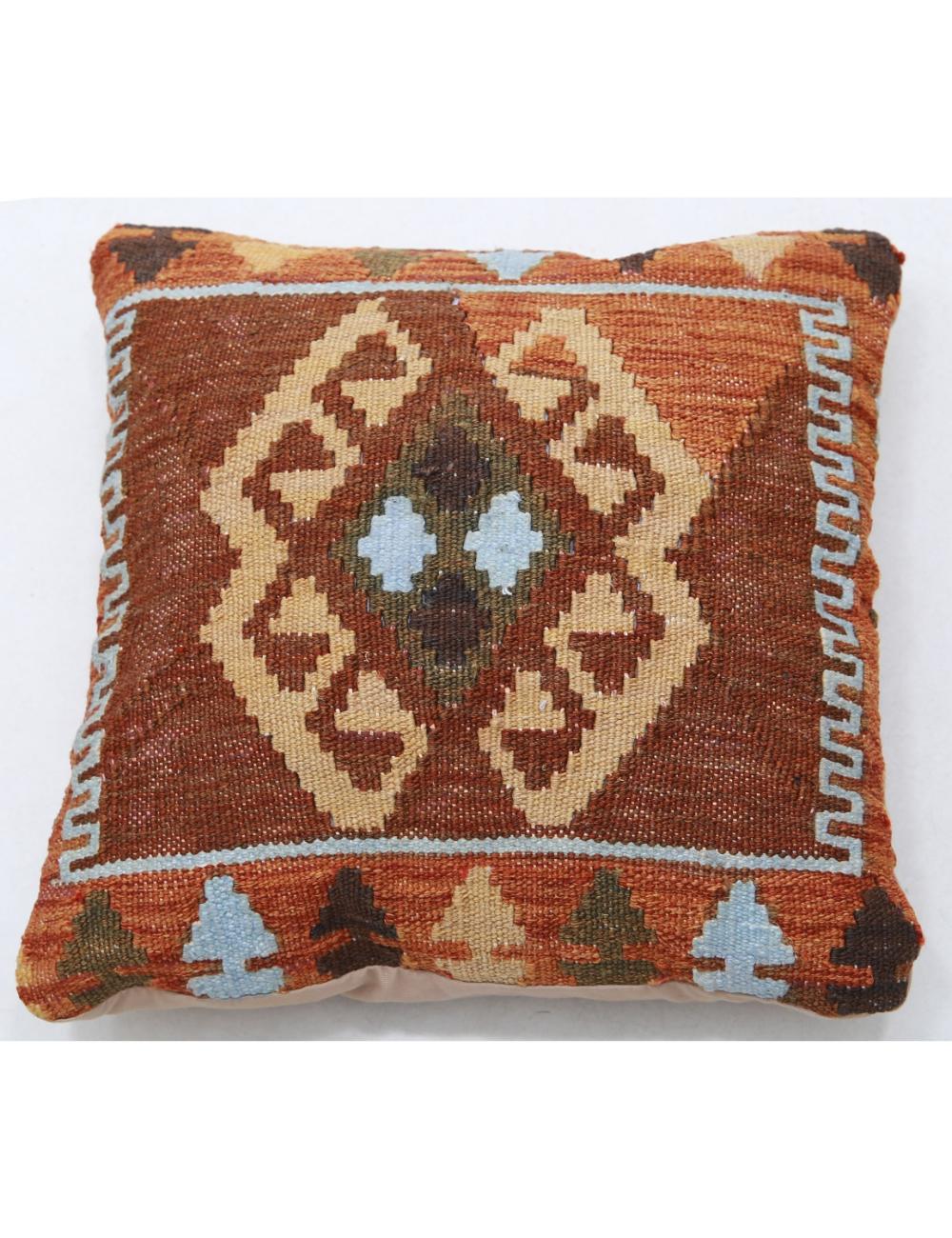 Hand Woven Tribal  Wool Pillow - 1'5'' x 1'5''