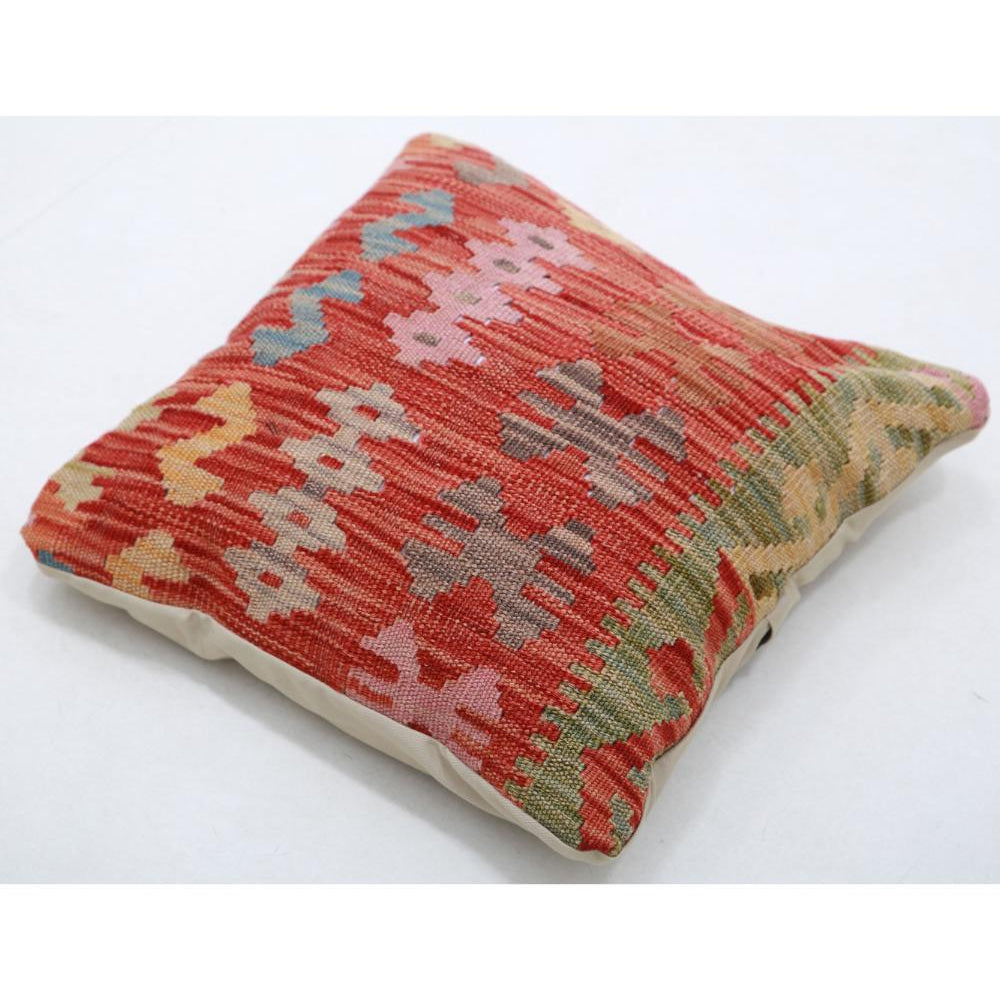 Hand Woven Tribal  Wool Pillow - 1'5'' x 1'5''