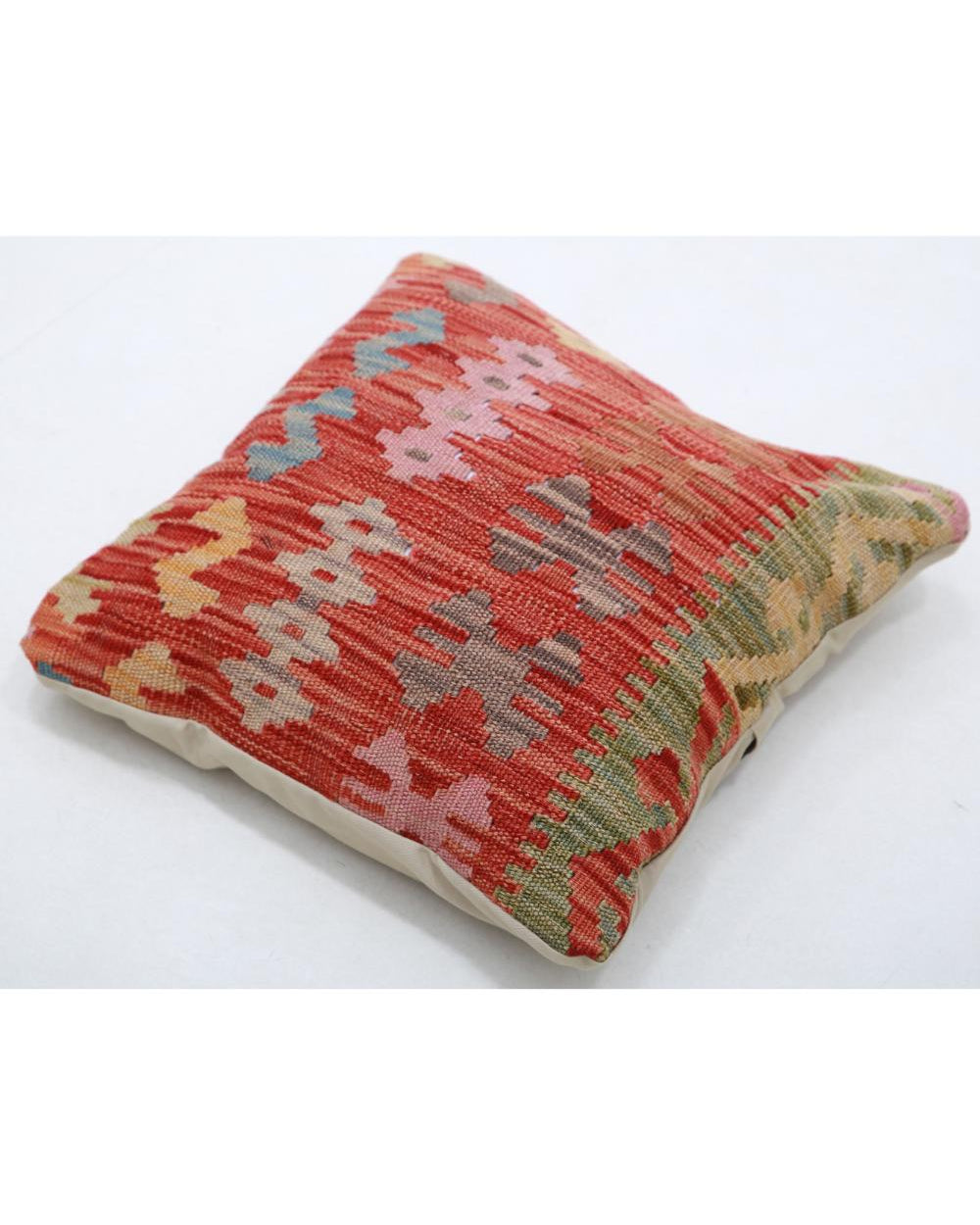 Hand Woven Tribal  Wool Pillow - 1'5'' x 1'5''