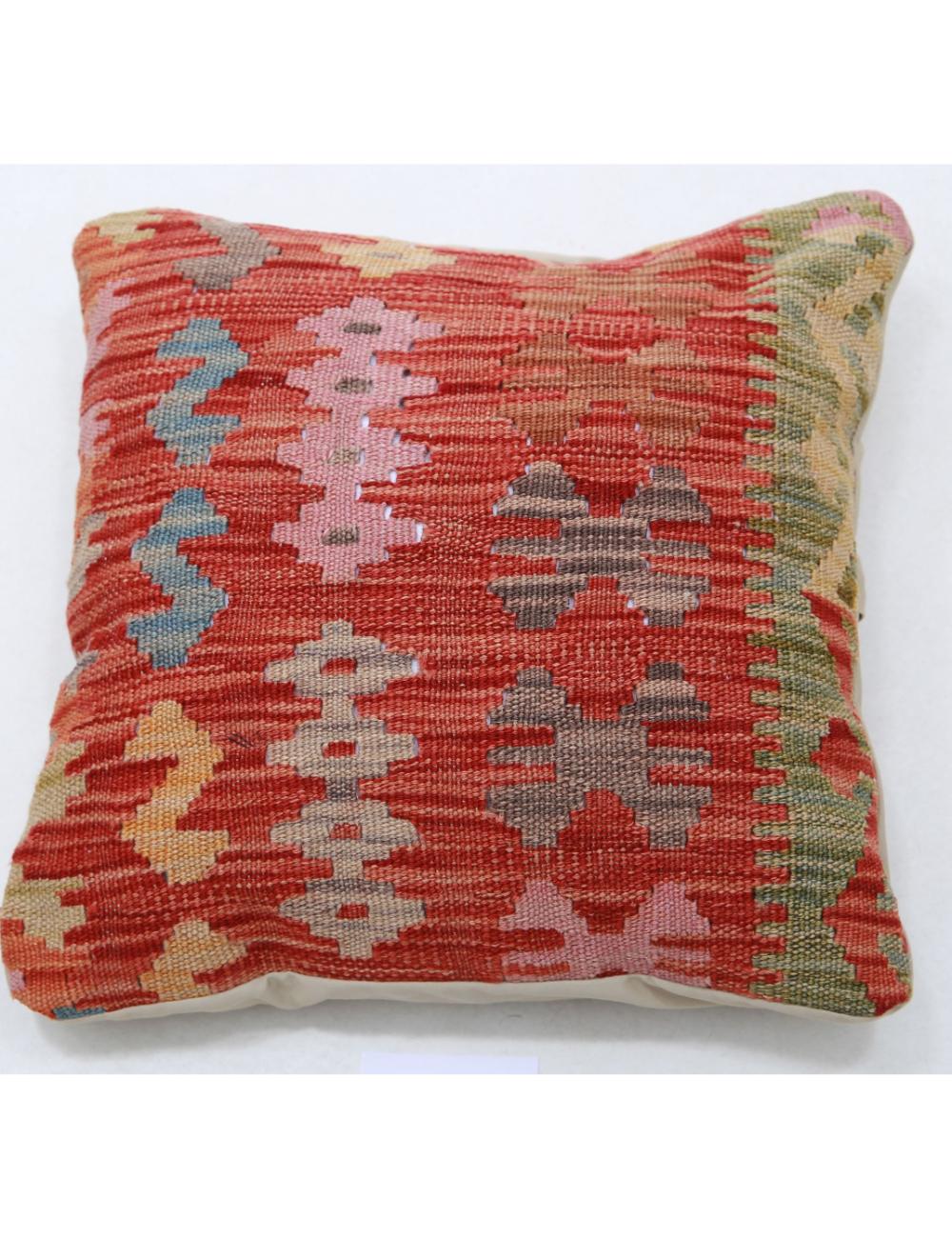 Hand Woven Tribal  Wool Pillow - 1'5'' x 1'5''