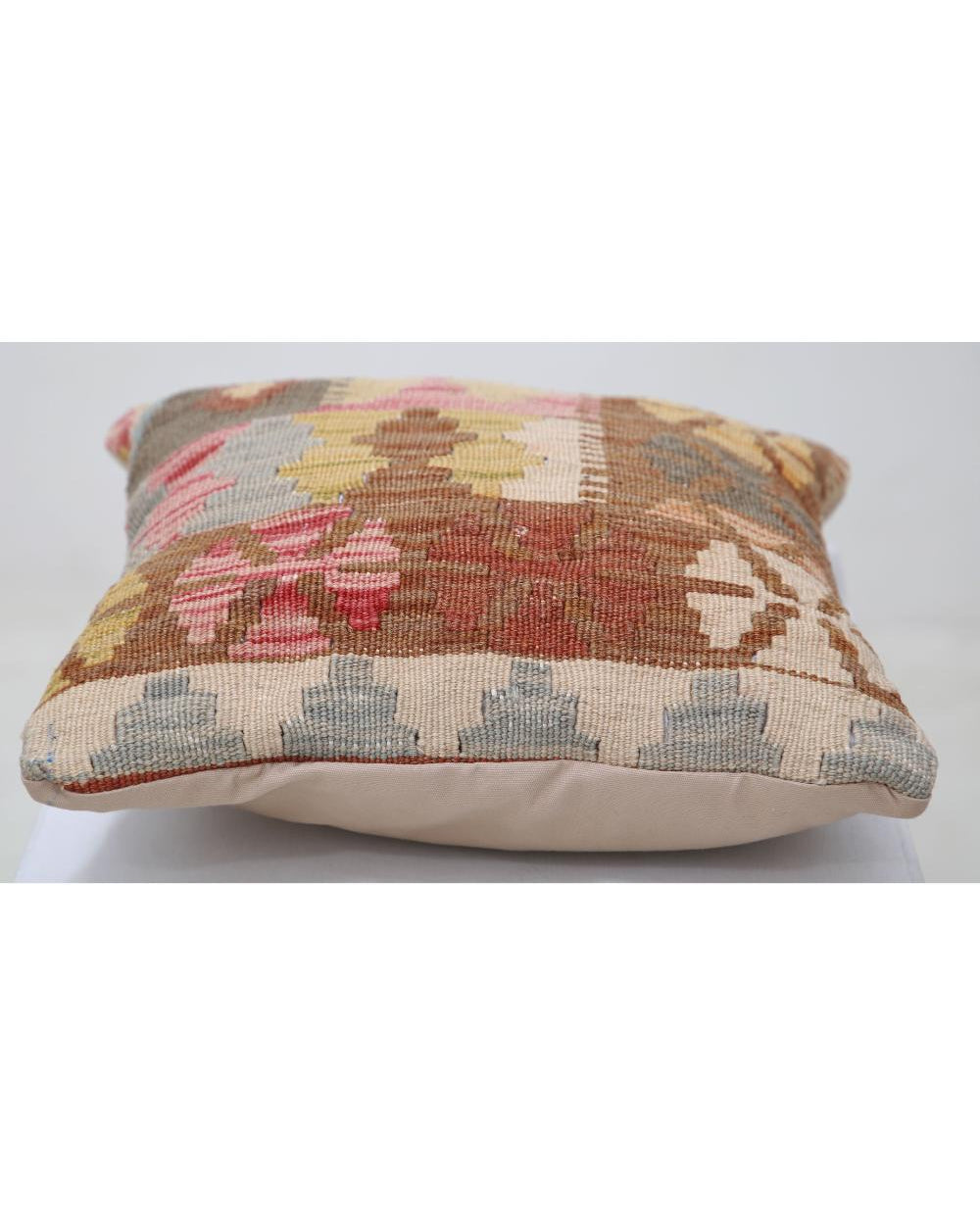 Hand Woven Tribal  Wool Pillow - 1'5'' x 1'5''