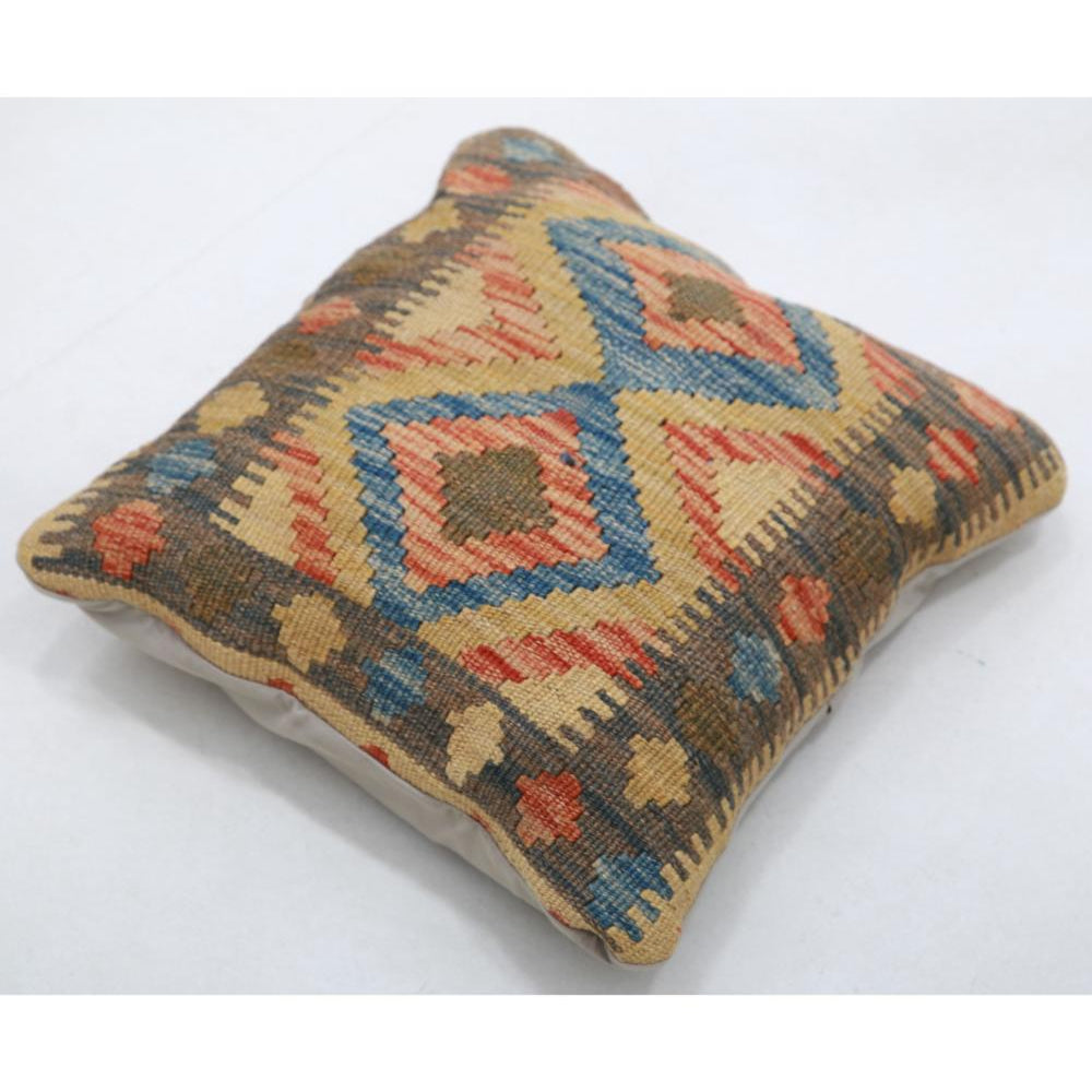 Hand Woven Tribal  Wool Pillow - 1'5'' x 1'5''