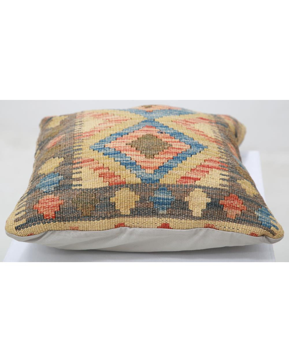 Hand Woven Tribal  Wool Pillow - 1'5'' x 1'5''
