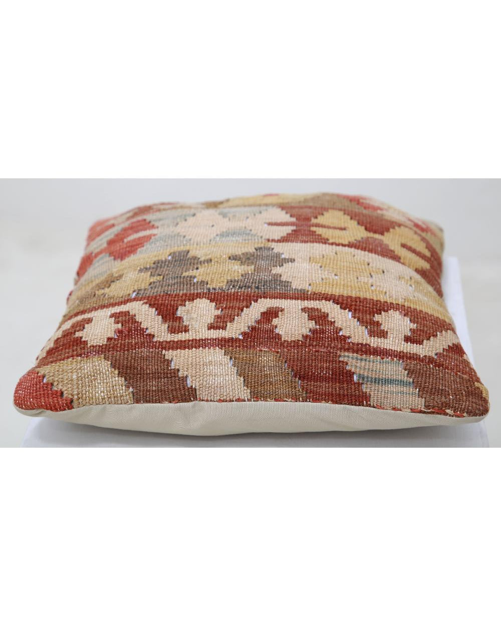 Hand Woven Tribal  Wool Pillow - 1'5'' x 1'5''