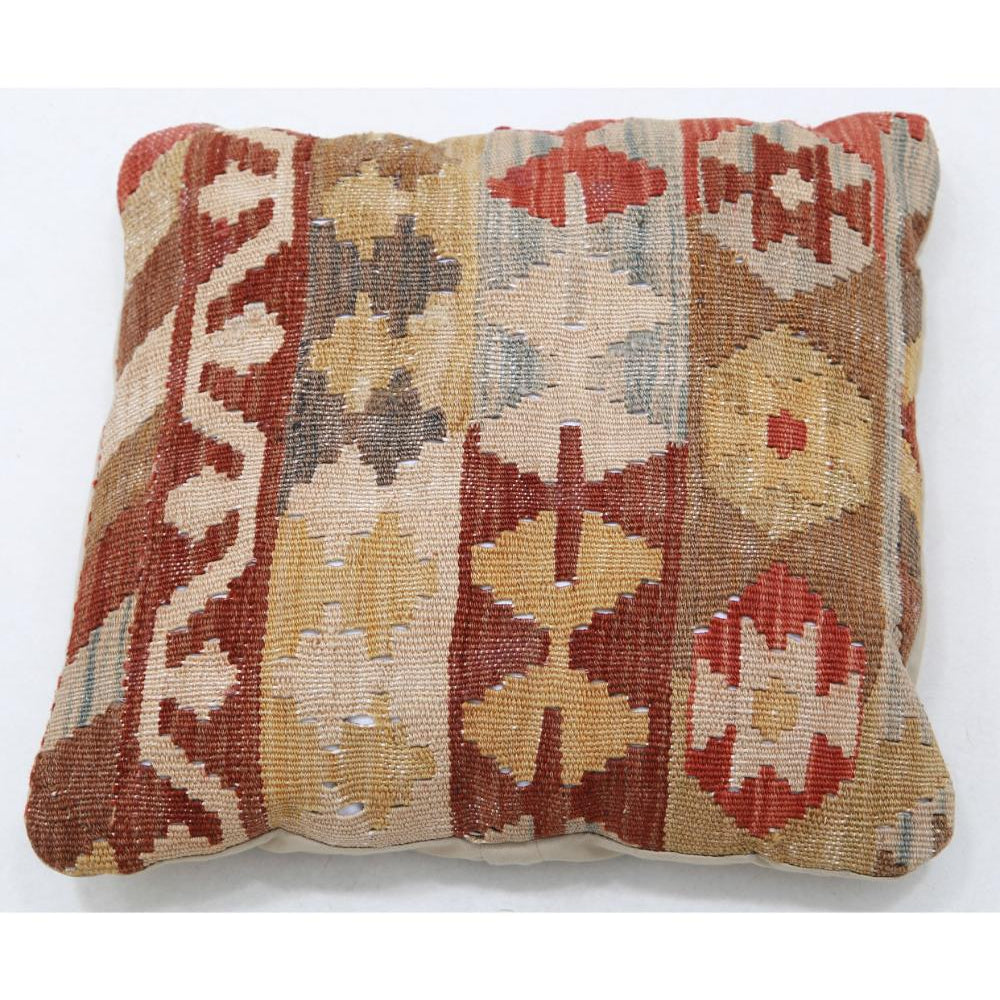 Hand Woven Tribal  Wool Pillow - 1'5'' x 1'5''