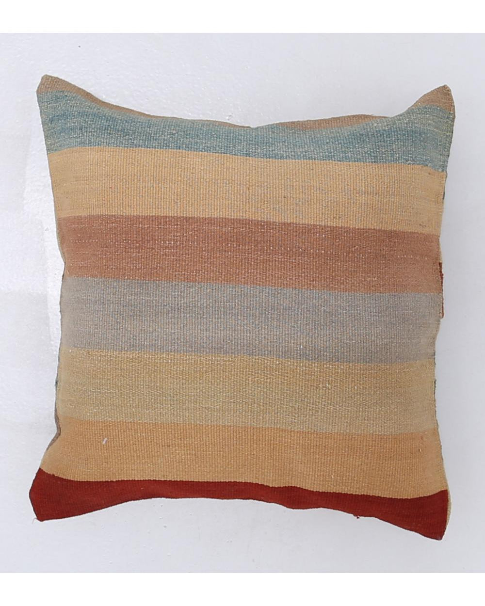 Hand Woven Tribal  Wool Pillow - 1'5'' x 1'5''