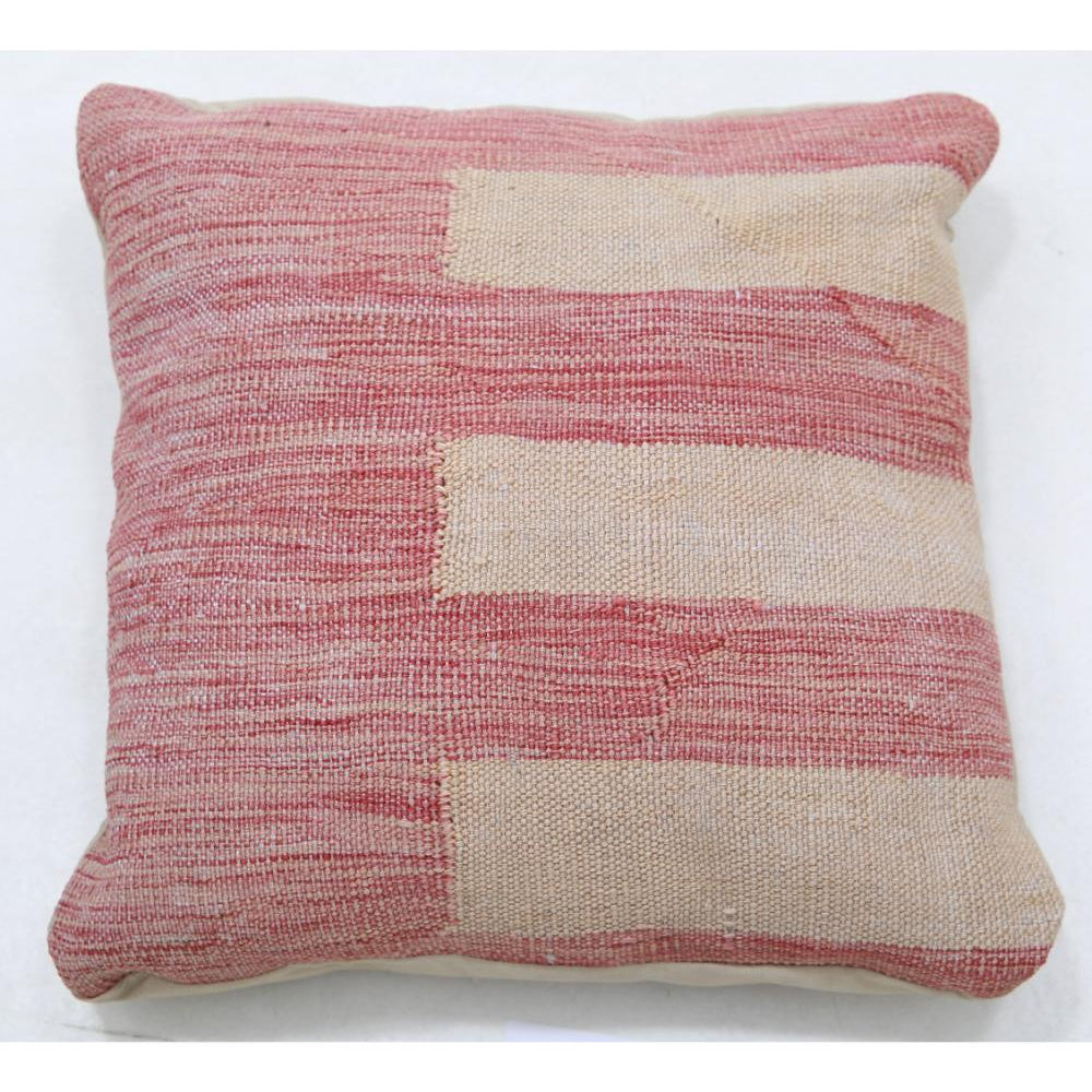 Hand Woven Tribal  Wool Pillow - 1'5'' x 1'5''