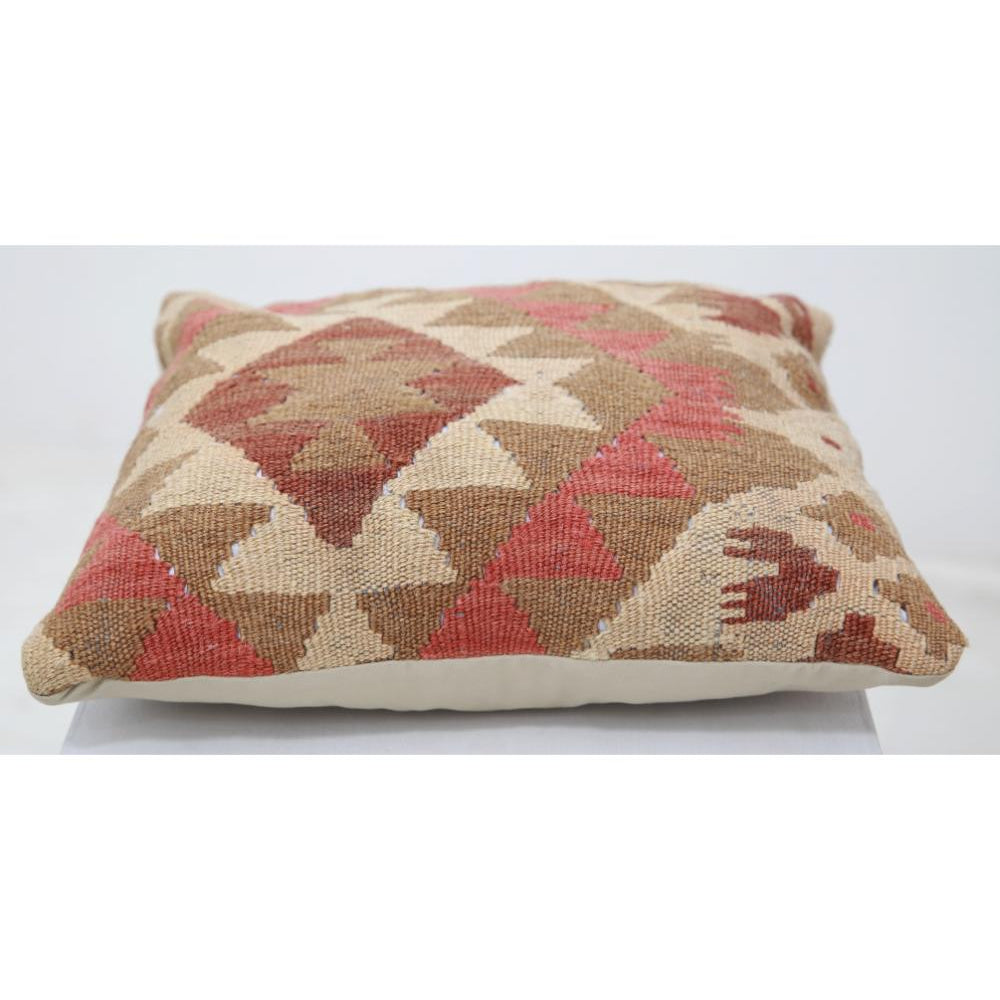 Hand Woven Tribal  Wool Pillow - 1'5'' x 1'5''