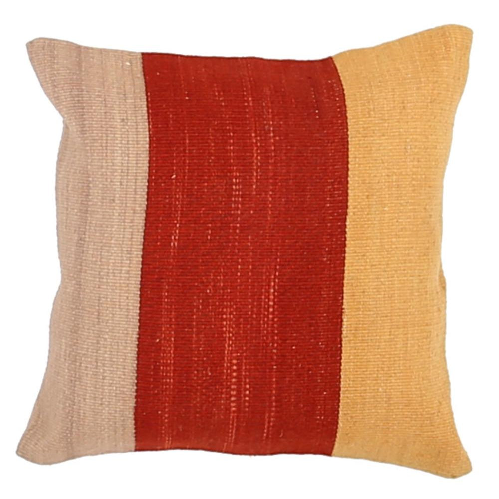 Hand Woven Tribal  Wool Pillow - 1'5'' x 1'5''