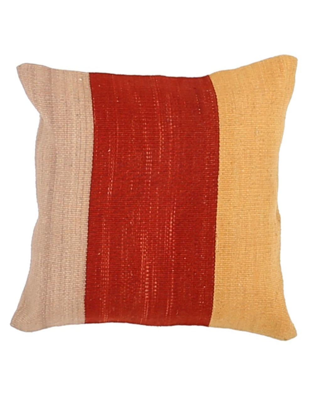 Hand Woven Tribal  Wool Pillow - 1'5'' x 1'5''