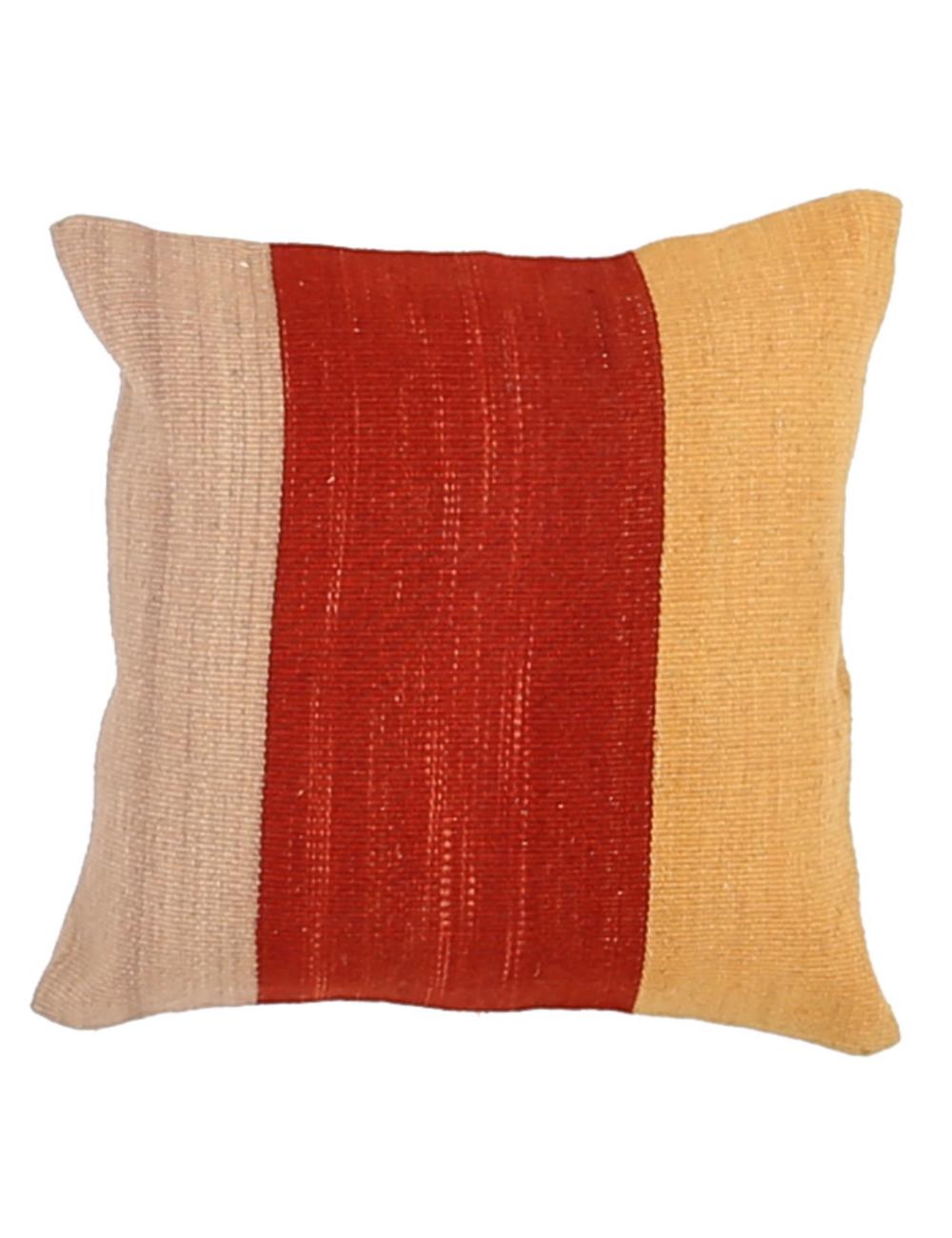 Hand Woven Tribal  Wool Pillow - 1'5'' x 1'5''