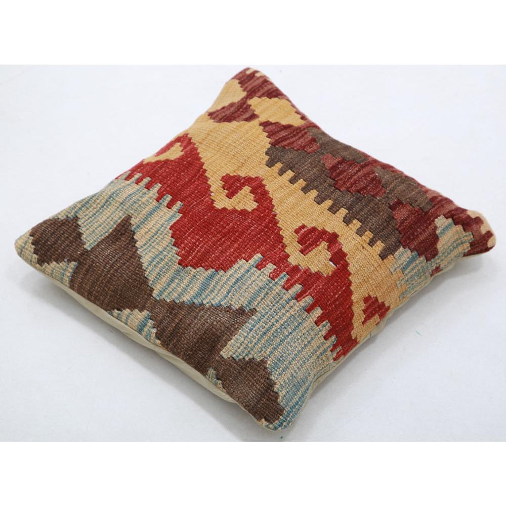 Hand Woven Tribal  Wool Pillow - 1'5'' x 1'5''