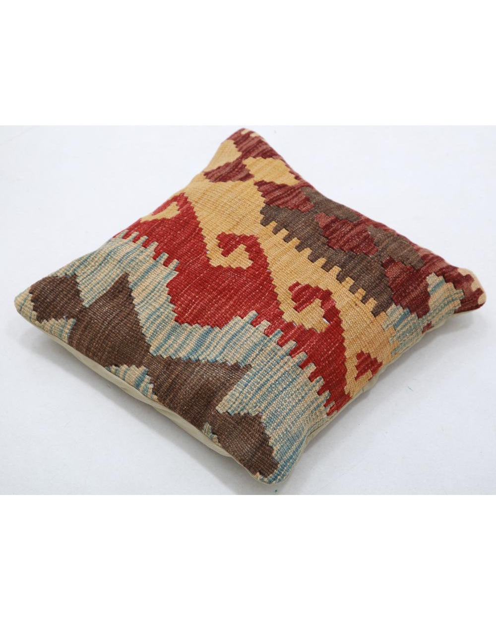 Hand Woven Tribal  Wool Pillow - 1'5'' x 1'5''