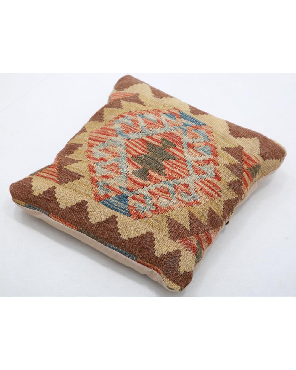 Hand Woven Tribal  Wool Pillow - 1'5'' x 1'5''