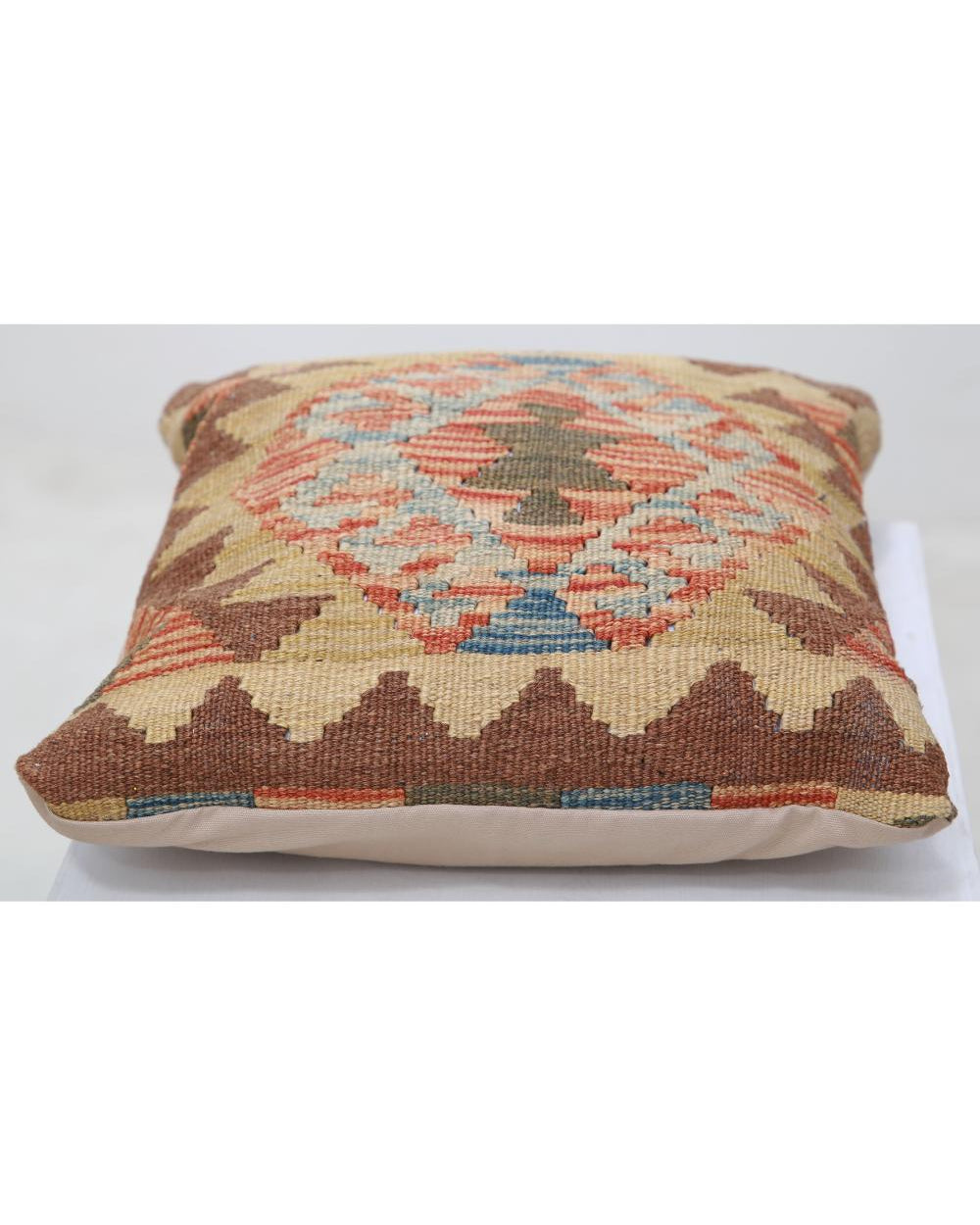 Hand Woven Tribal  Wool Pillow - 1'5'' x 1'5''