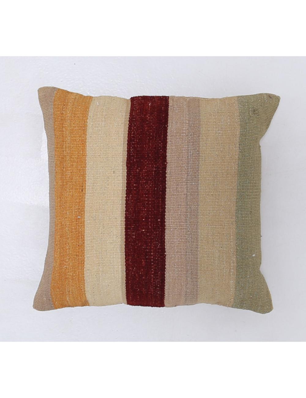 Hand Woven Tribal  Wool Pillow - 1'5'' x 1'5''