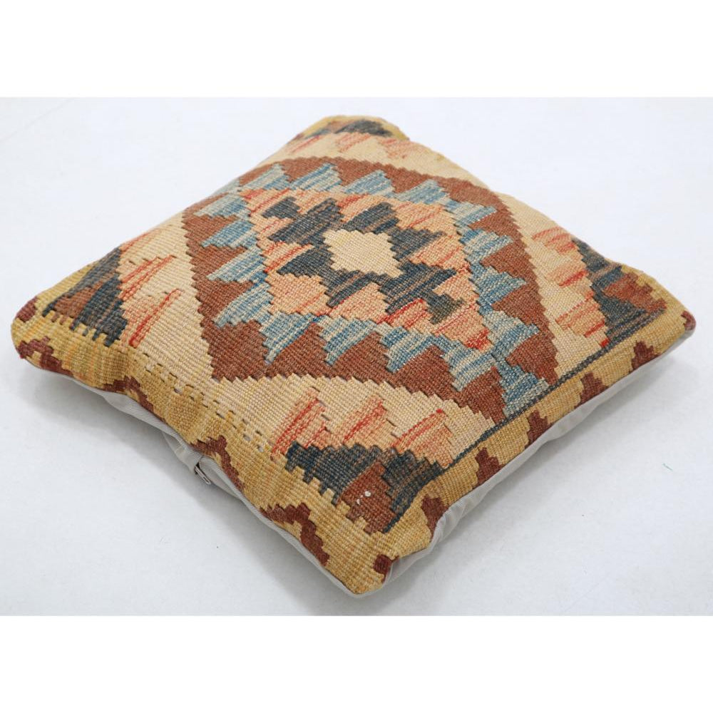 Hand Woven Tribal  Wool Pillow - 1'5'' x 1'5''