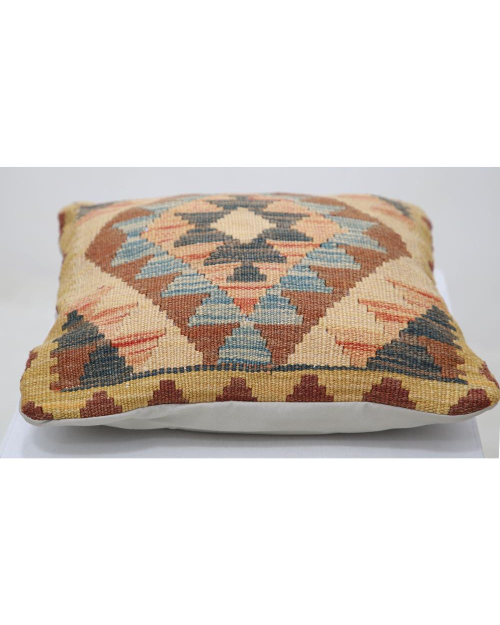 Hand Woven Tribal  Wool Pillow - 1'5'' x 1'5''