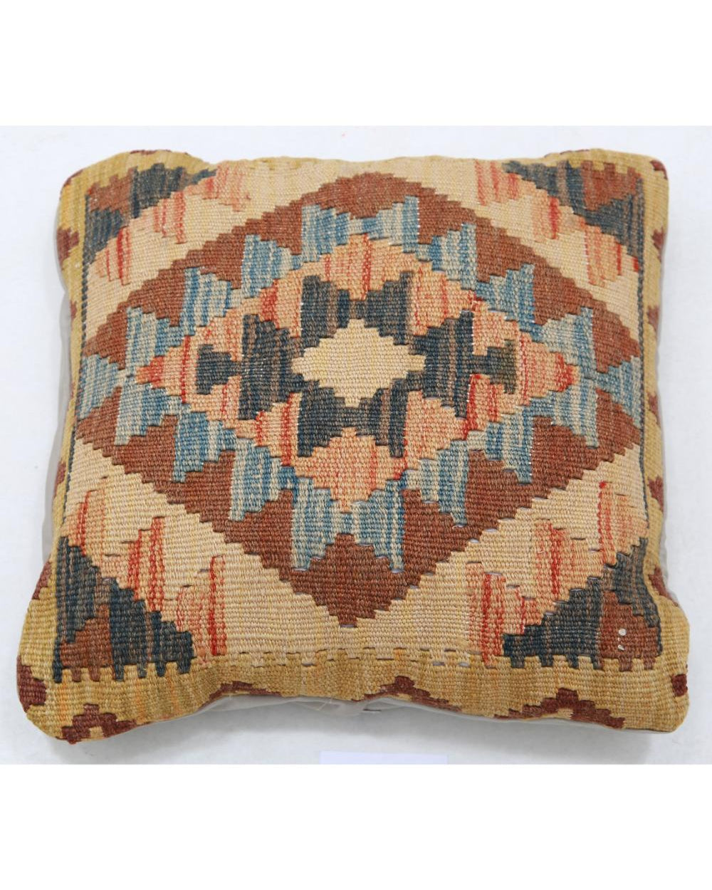 Hand Woven Tribal  Wool Pillow - 1'5'' x 1'5''