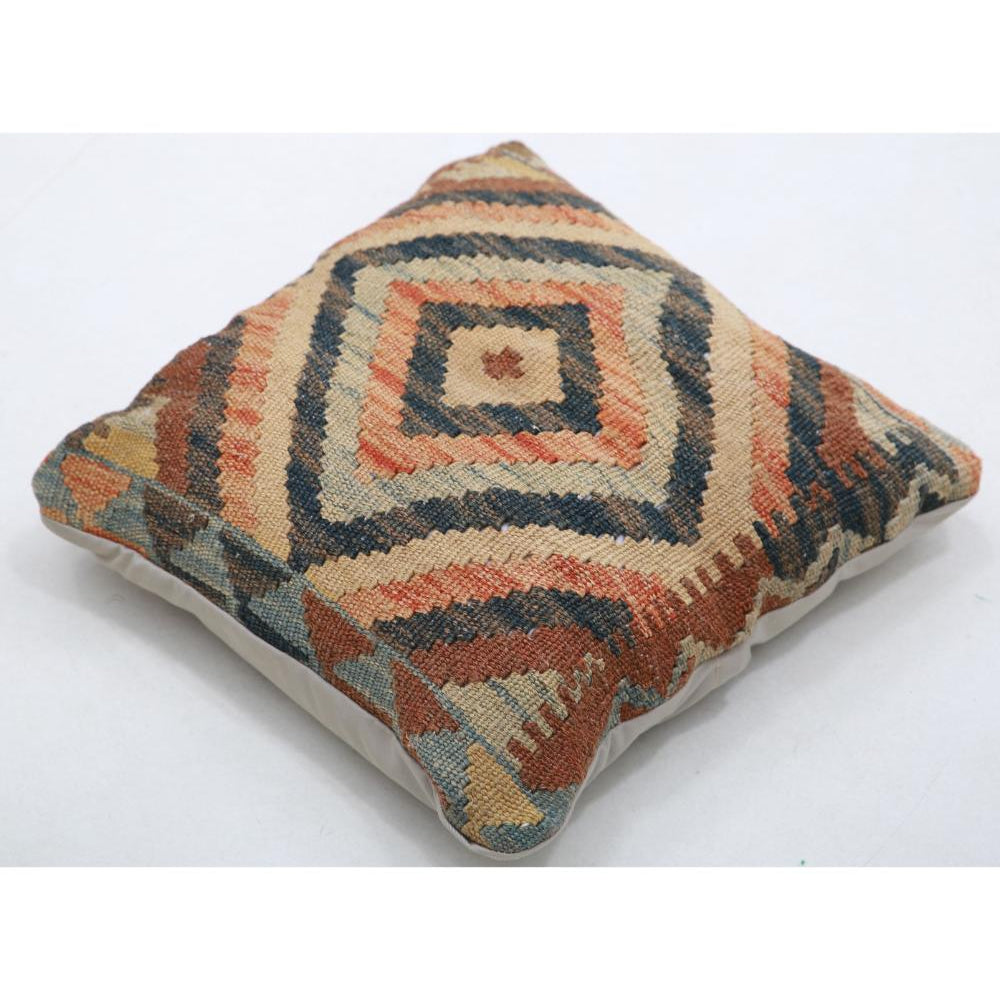 Hand Woven Tribal  Wool Pillow - 1'5'' x 1'5''