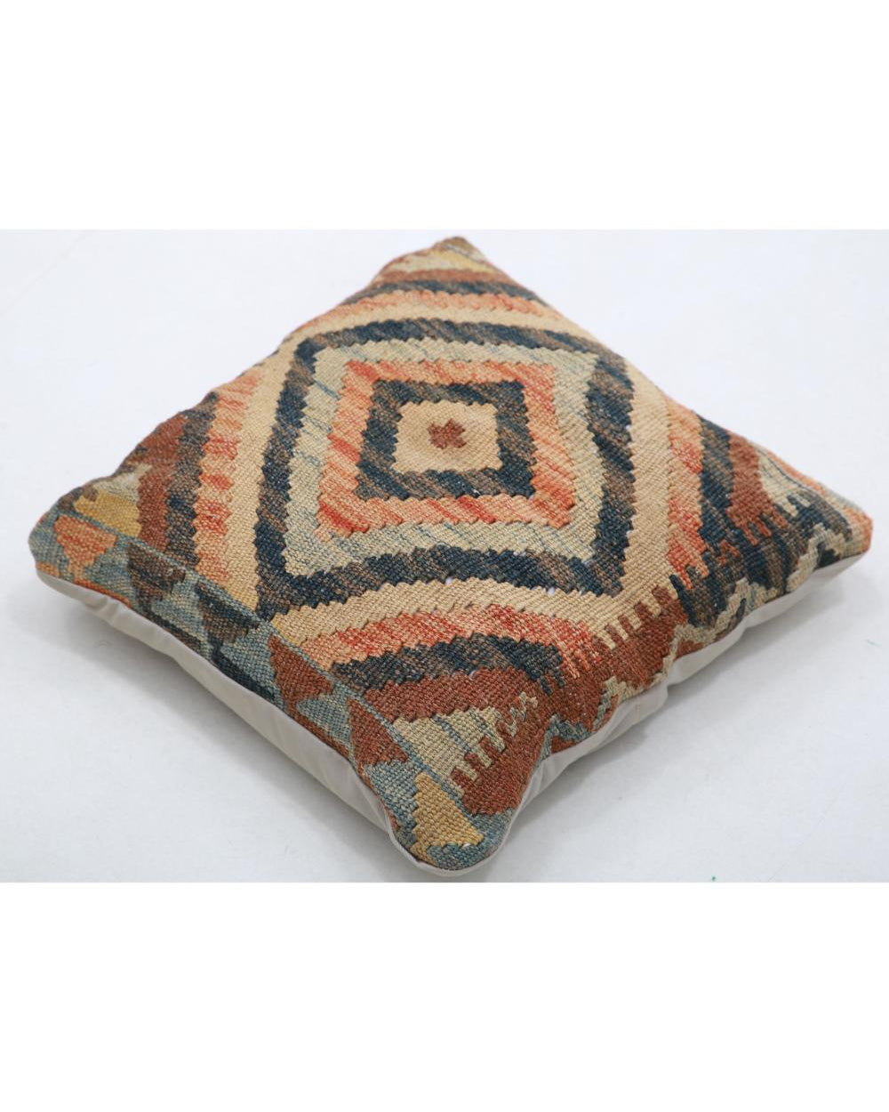 Hand Woven Tribal  Wool Pillow - 1'5'' x 1'5''