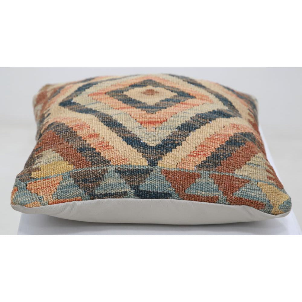 Hand Woven Tribal  Wool Pillow - 1'5'' x 1'5''