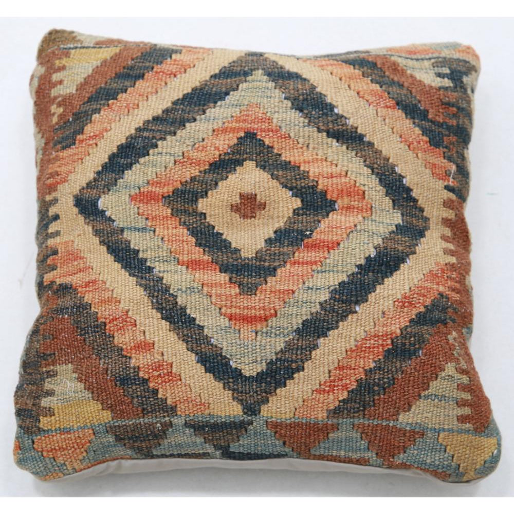 Hand Woven Tribal  Wool Pillow - 1'5'' x 1'5''